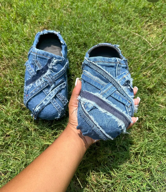 Denim Clogs